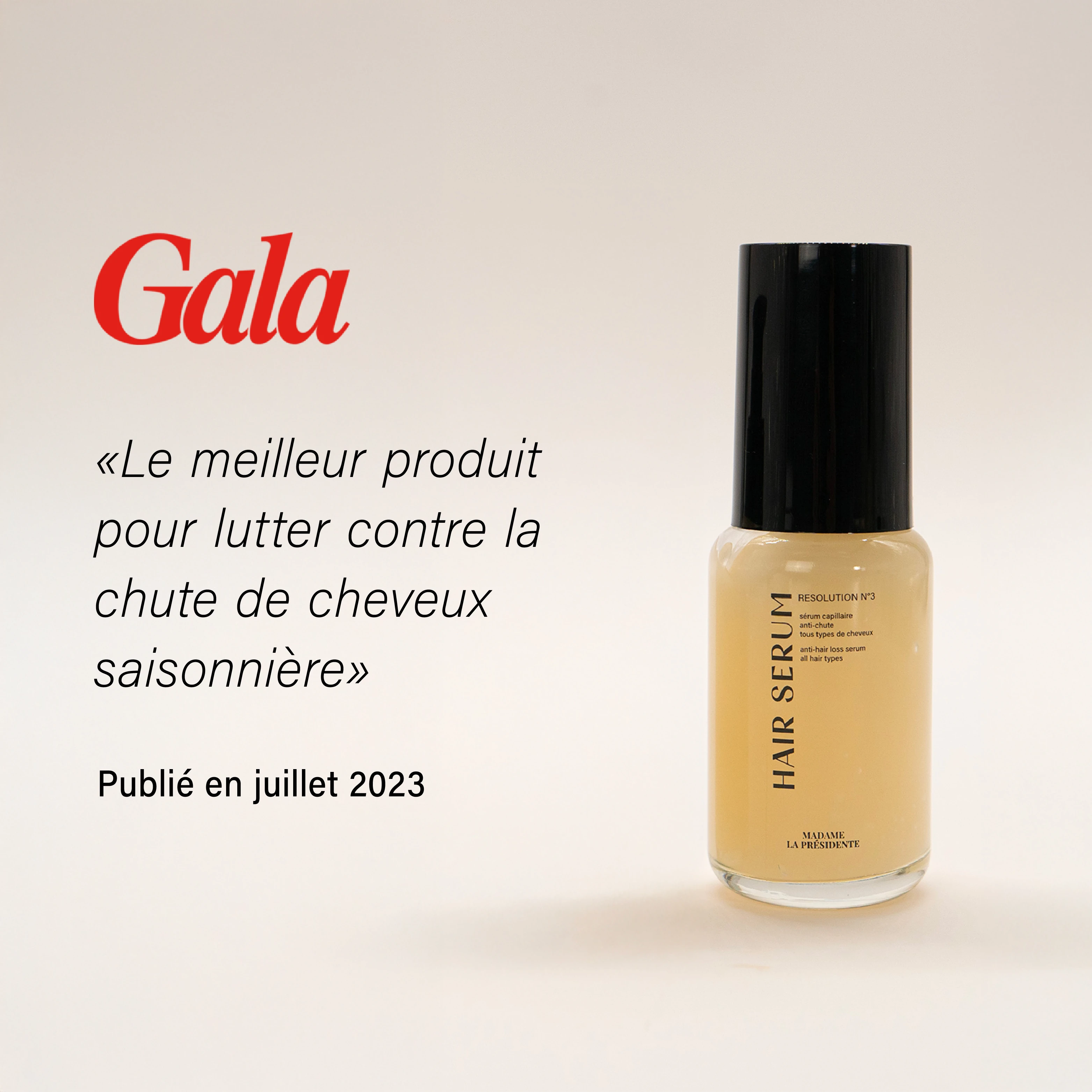 serum anti chute cheveux