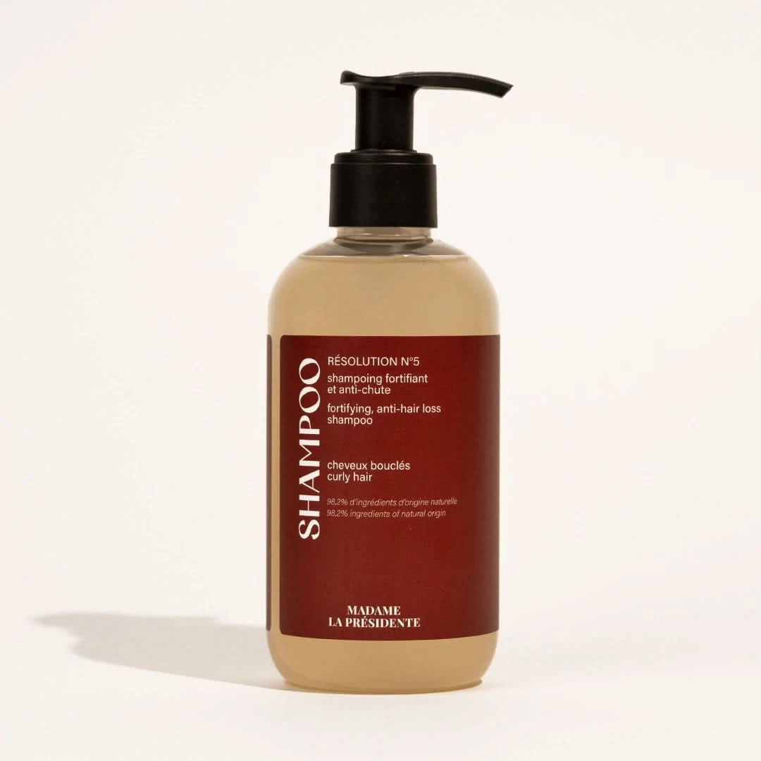 Anti-hair loss and fortifying shampoo Resolution N°5 - Curly hair